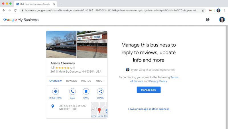 How to claim Google My Business business