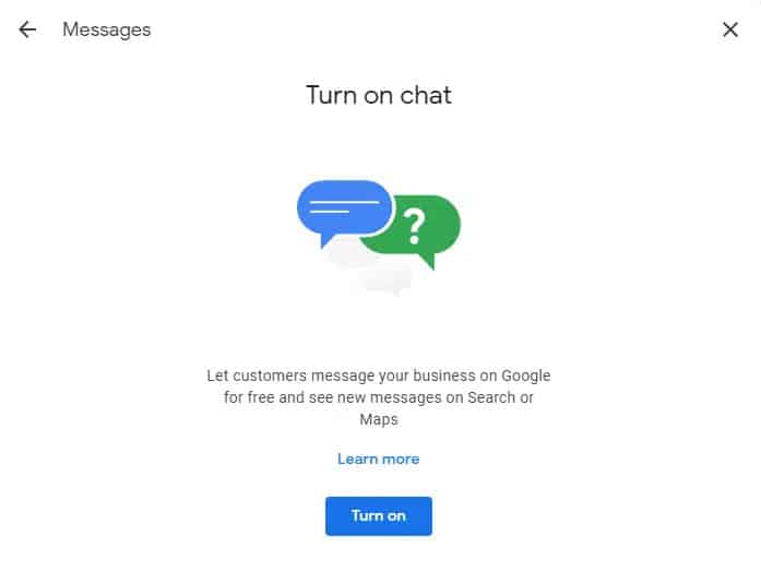 Conéctate con tus clientes: Mensajes de Google