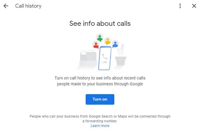 Activar opción de llamadas google