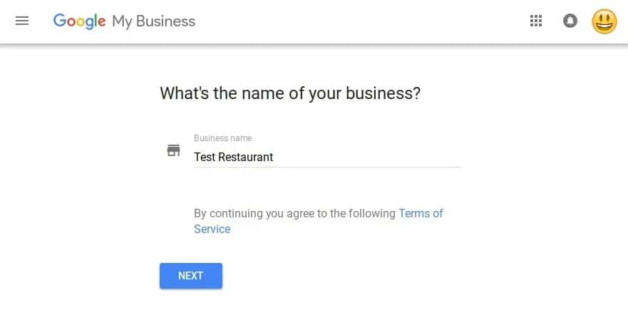 Paso 1: Editar menú de restaurante en Google My Business 
