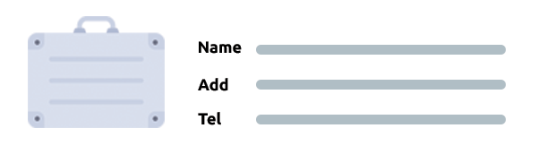 Name, Address and Telephone 