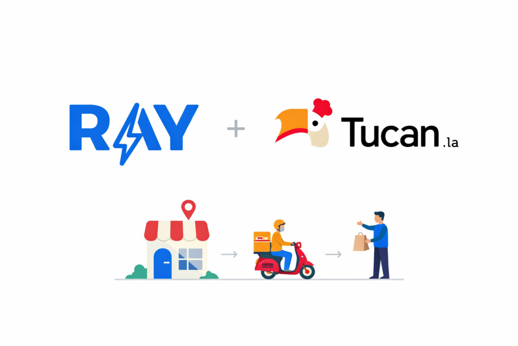 RAY + Tucan banner - Tu Delivery
